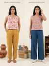 K 812 Vol 2 By Naisha Cotton Printed Reversible Ladies Crop Tops